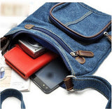 Women Waist Packs Casual Shoulder Denim Bag Adjustable Strap Pocket