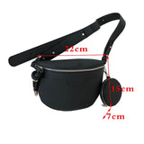 Women Leather Waist Packs and Shoulder Bag Set