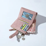 Women Wallet Coin Purse PU Leather Money Card Bag