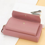 Women Wallet Double Zipper Female Shoulder Bag Top Cell Phone Pocket Bags
