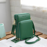 Women Wallet Shoulder Mini Leather Bags Card Holders Wallet Handbag