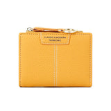 Small PU Leather Women Wallet Zipper Purses Female Clutch