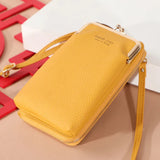 Women Wallet Small Shoulder Bag Multi-Function Letter Phone Money Wallets Clutch