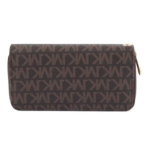Double Zipper Clutches Purse Wristlet Wallet Handbag