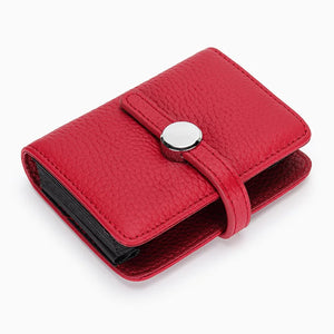 Leather Women Wallet Small Card Holder Clutch Purse