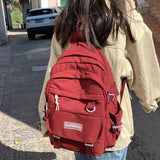 Women Waterproof Backpack College School Bag Lady Laptop Backpack
