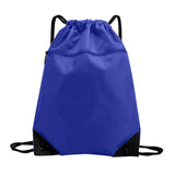 Women Waterproof Drawstring Backpack with Front Zipper Pocket