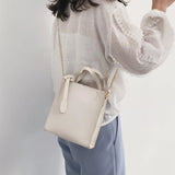 Waterproof Candy Leather Shoulder Bag w/ Metal Chain Sale-WT