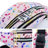 Waterproof Cartoon Colorful Phone Pouch Girls Bum Bag