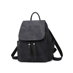 Waterproof Leather Backpacks for Women - 2pc/Set