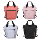 Women Waterproof Nylon Tote Shoulder Handbags Backpack