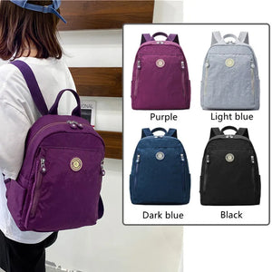 Women Waterproof Nylon Backpack Female Shoulder Bag Youth Vitality Style