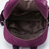Women Waterproof Nylon Backpack Female Shoulder Bag Youth Vitality Style