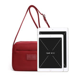 Waterproof Nylon Crossbody Bag Square Shoulder Bags Messenger Handbag
