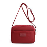Waterproof Nylon Crossbody Bag Square Shoulder Bags Messenger Handbag