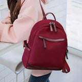 Waterproof Zipper Backpack with Earphone Jack