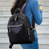 Waterproof Zipper Backpack with Earphone Jack