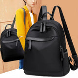 Waterproof Zipper Backpack with Earphone Jack
