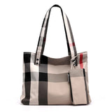 Women Waterproof Tote Causal Shopping Bag Ladies Cloth Shoulder Bag