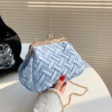 Leather Wedding Shoulder Bag Chain Cross Body Party Dinner Wallet