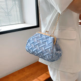 Leather Wedding Shoulder Bag Chain Cross Body Party Dinner Wallet