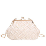 Leather Wedding Shoulder Bag Chain Cross Body Party Dinner Wallet