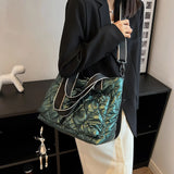 Quilted Waterproof Winter Crossbody Bag