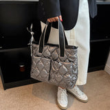 Quilted Waterproof Winter Crossbody Bag