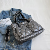 Quilted Waterproof Winter Crossbody Bag