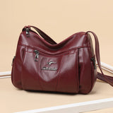 Simple Shoulder Retro Casual Lady Side Bag