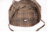 Women's Vintage Plaid Tote Bag - Large Capacity Handbag