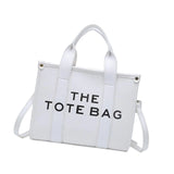 Women Work Tote Handbag PU Leather with Shoulder Strap Daily Use Bag