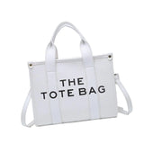 Women Work Tote Handbag PU Leather with Shoulder Strap