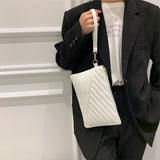Chic Leather Envelope Wristlet Bag for Women