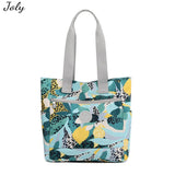 Women Zipper Top-handle Bag Large Shoulder Handbag, Nylon Travel Bag