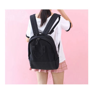 Canvas Backpack College Student School Backpack Bags for Teenagers Rucksack Male