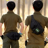 Water Resistant Hip Pack Tactical Waist Bag for Outdoor Hiking Climbing