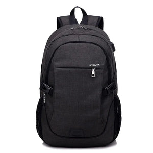 USB Charging Laptop Backpack Business Student Bag