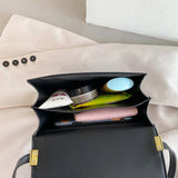 Women Small Square Bag Winter Shoulder Messenger Bag