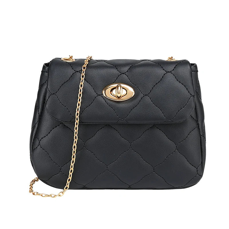 Rhombus Chain Bag Wild Single Shoulder Messenger Bag Wallet