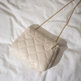Rhombus Chain Bag Wild Single Shoulder Messenger Bag Wallet