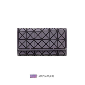 Luxur Luminous Geometric Diamond Wallet 20X10.5X2.5