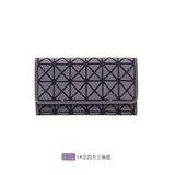 Luxur Luminous Geometric Diamond Wallet 20X10.5X2.5