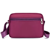 Nylon Messenger Bag for Women Middle-aged Mother Crossbody Purse