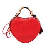 Women's Leather Handbags Red Tote Shoulder Bag