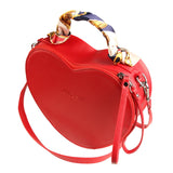 Women's Leather Handbags Red Tote Shoulder Bag