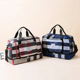 Women's Sports Leisure Travel Bag Fitness Bag Portable Shoulder Luggage