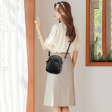 Soft Casual Small Flap Crossbody Bag for Women