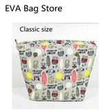 Classic Big Size Inserts for O&O Hand Bag Beach Silicone Women's Handbag