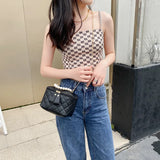 Luxury Women's Bucket Shoulder Bag - Makeup Bag
